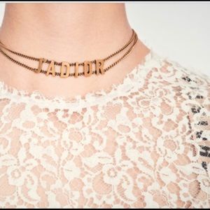 j’adior Dior Choker necklace